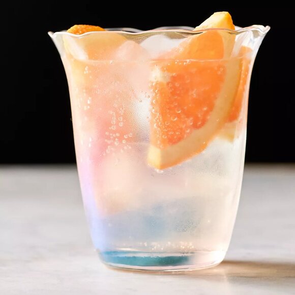 Set of 4 Anthropologie Icon Juice Glasses Lucky Charm Heart  Anthropologie Fleur Pearl‎ Juice Glasses Set of 8 NEW WITH TAG